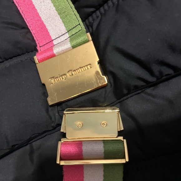 XL💕Y2K JUICY COUTURE💕MESSENGER BAG TRAVEL BAG LAPTOP BAG WEEKENDER VINTAGE BAG - Picture 12 of 17